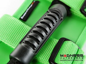 Jeep Gladiator Ultimate Grab Handles - Lime Green